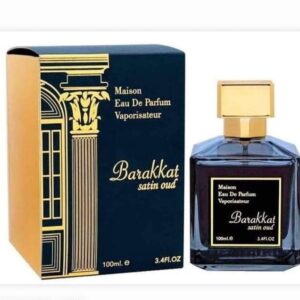 Combo 4, 5 Bottles of Arabic OUD Perfumes, 4 x50ml Black OUD,1x100ml Barrakkat Satin