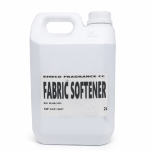 EMECO FRAGRANCE CC fabric softener bottle with long-lasting fragrance and deep fabric softening formula.